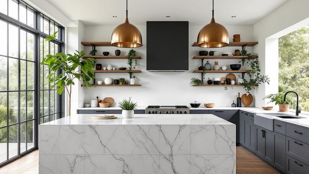 Oversized Pendant Lighting Kitchen Statement